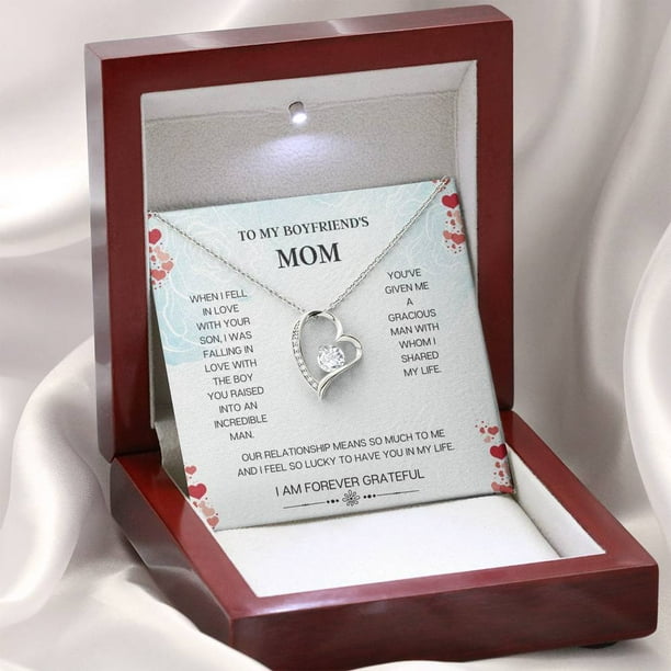 Birthday Gifts for Her Heart Necklace Boyfriend Mom Necklace